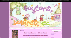 Desktop Screenshot of boutonsbobines.com